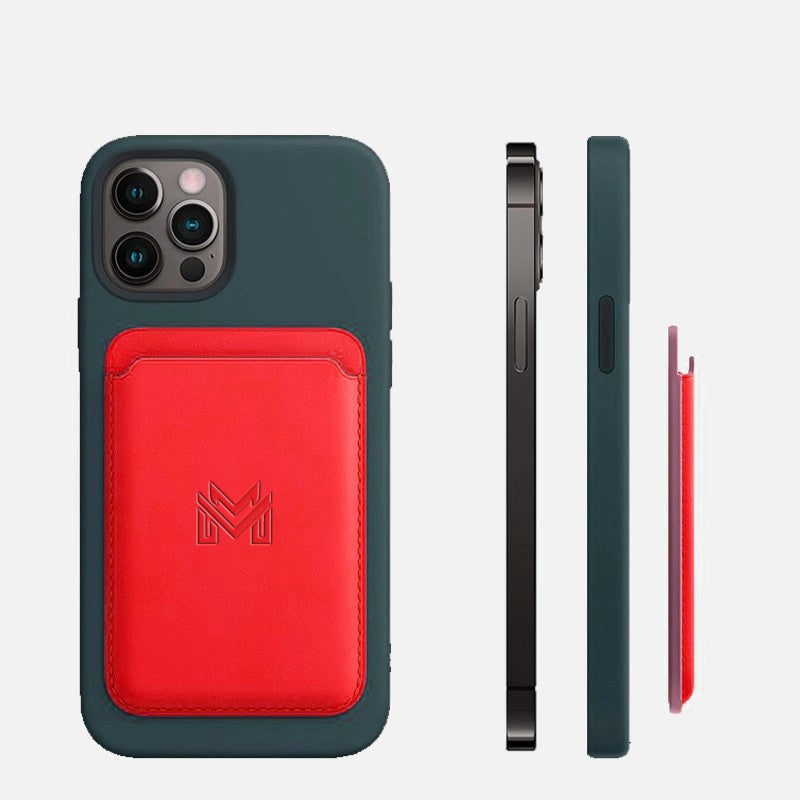 MagnetMount Leather Wallet
