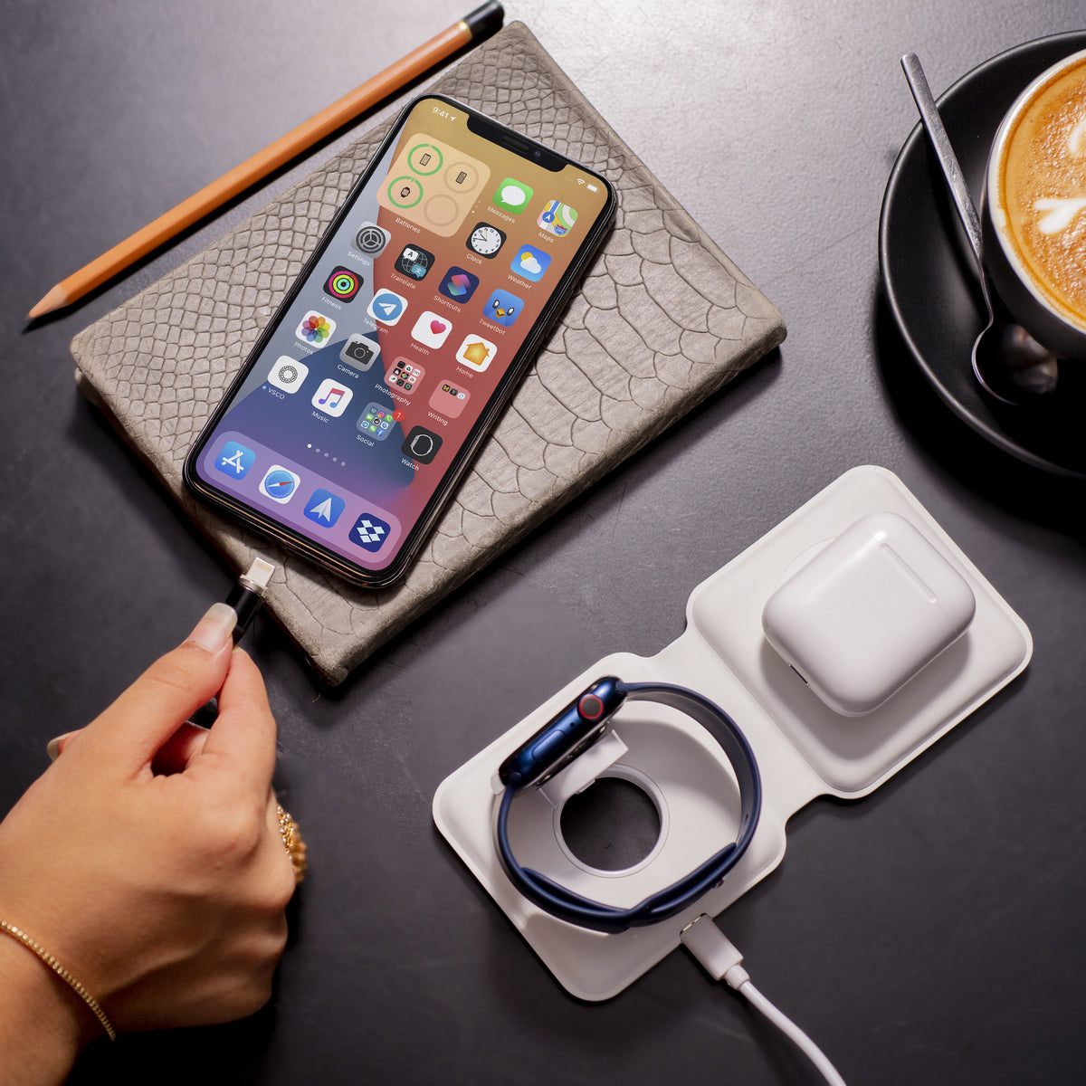 Smart Brained Charging Interchangeable Magnetic Cable iPhone